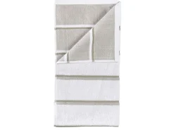Håndklæde - 100% bomuld - Badehåndklæde 70x140 cm - Zone Denmark Sauna - Stribet White