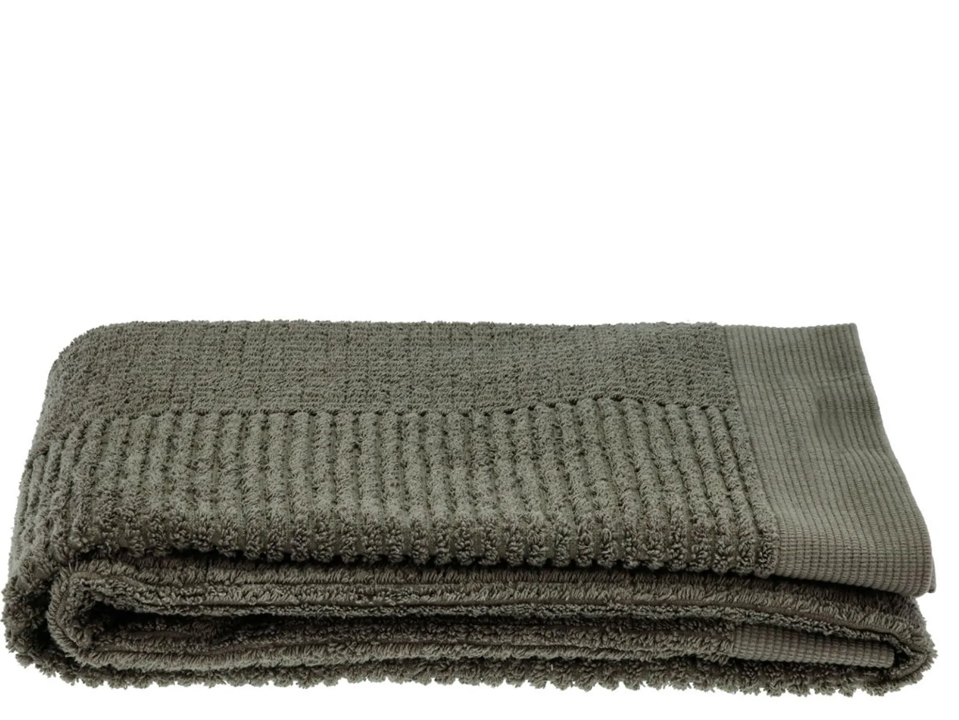 Håndklæde - 100% bomuld - Badehåndklæde 70x140 cm - Zone Denmark Classic - Olive Green