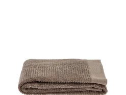 Håndklæde - 100% bomuld - Gæstehåndklæde 50x70 cm - Zone Denmark Classic - Taupe