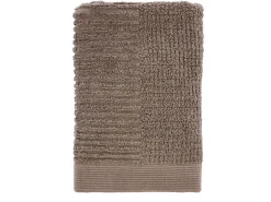 Håndklæde - 100% bomuld - Gæstehåndklæde 50x70 cm - Zone Denmark Classic - Taupe