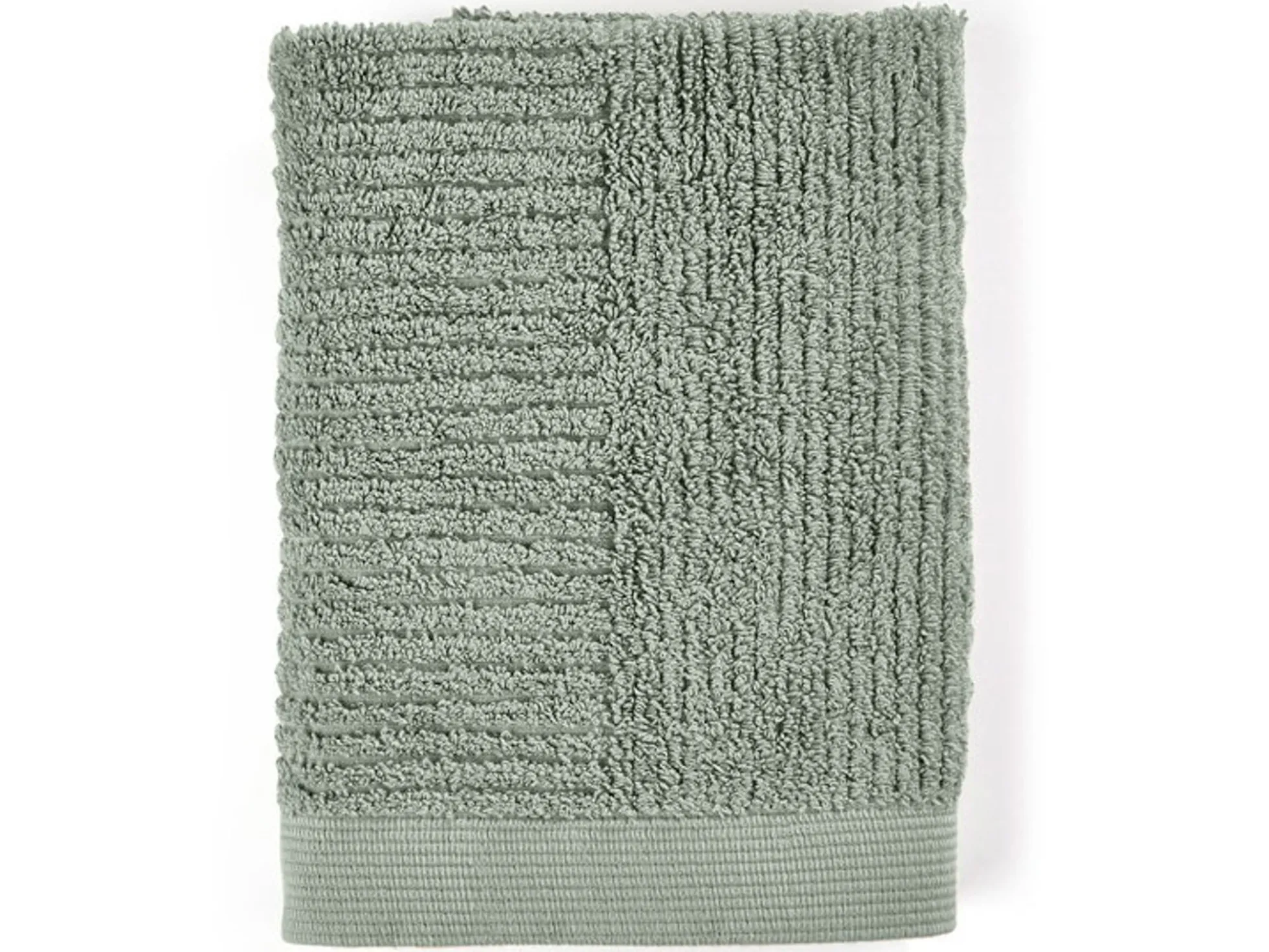 Håndklæde - 100% bomuld - Gæstehåndklæde 50x70 cm - Zone Denmark Classic - Matcha Green