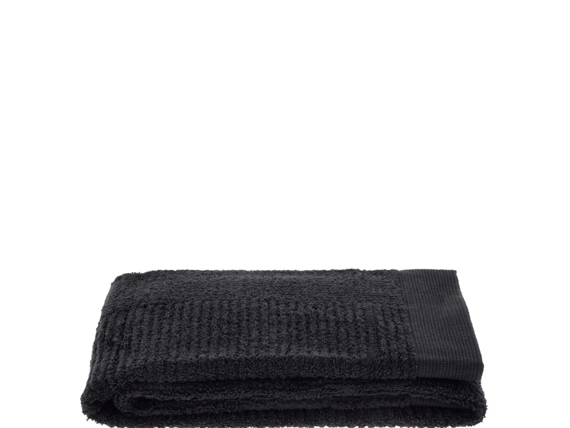 Håndklæde - 100% bomuld - Gæstehåndklæde 50x70 cm - Zone Denmark Classic - Black