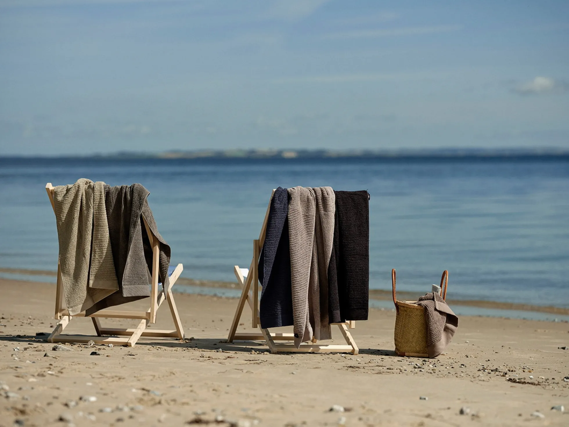 Håndklæde - 100% bomuld - 50x100 cm - Zone Denmark Classic - Olive Green