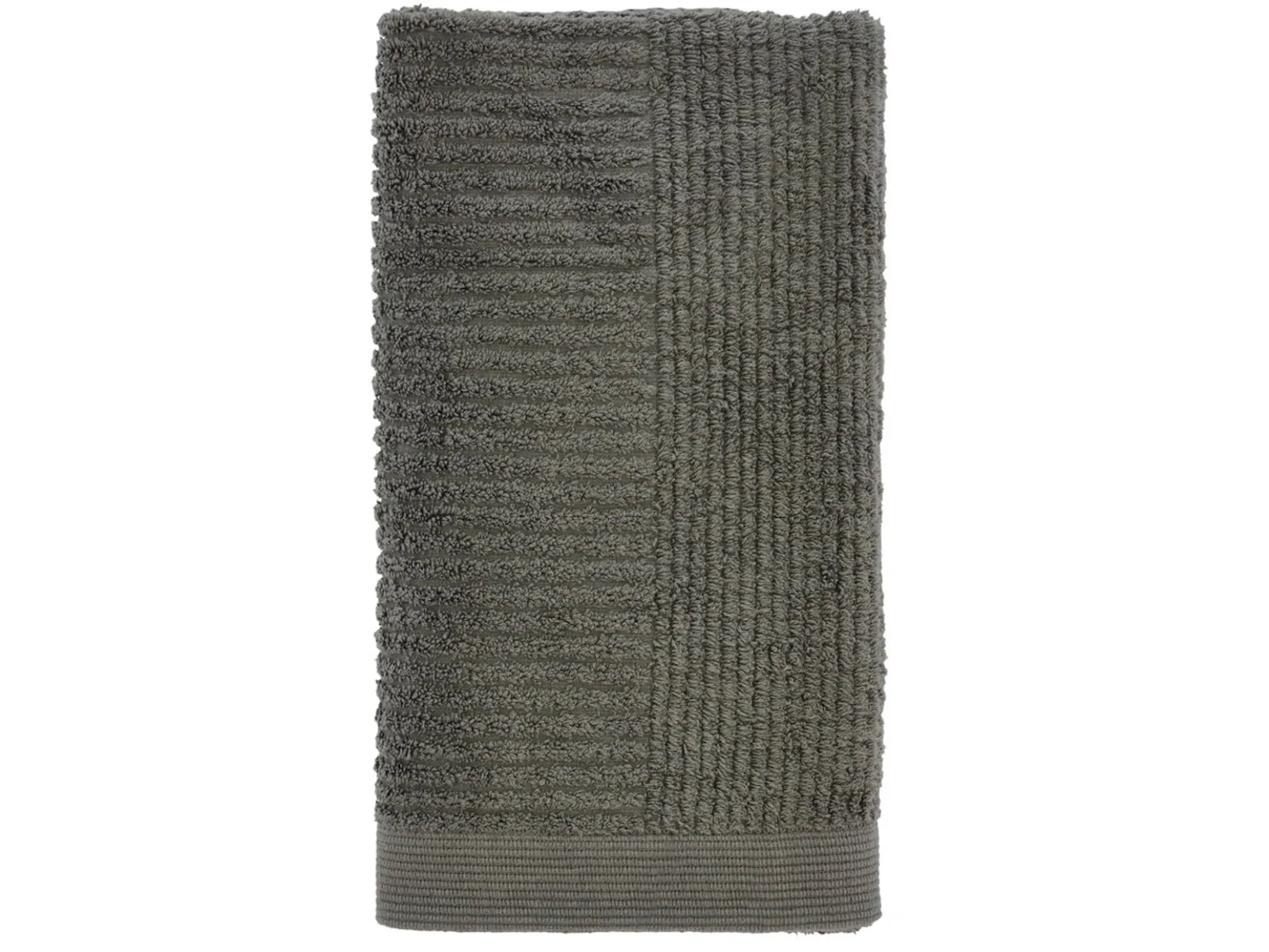 Håndklæde - 100% bomuld - 50x100 cm - Zone Denmark Classic - Olive Green