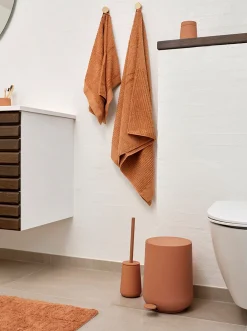 Håndklæde - 100% bomuld - 50x100 cm - Zone Denmark Classic - Mandarine