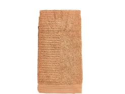 Håndklæde - 100% bomuld - 50x100 cm - Zone Denmark Classic - Mandarine
