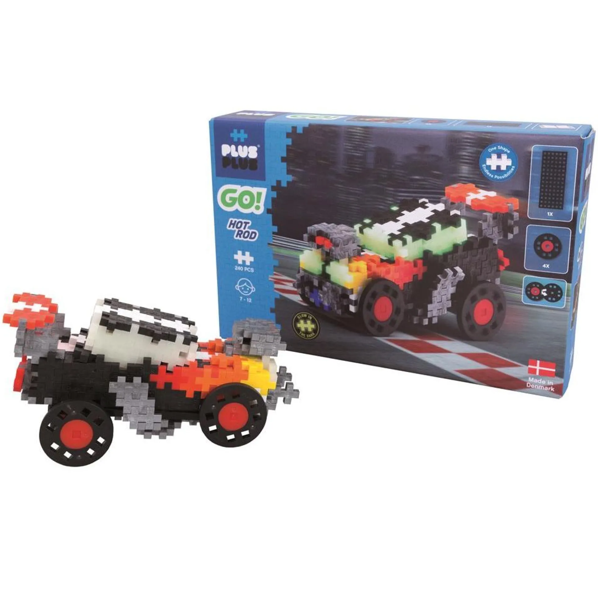 Hot Rod GO! - Plus-Plus