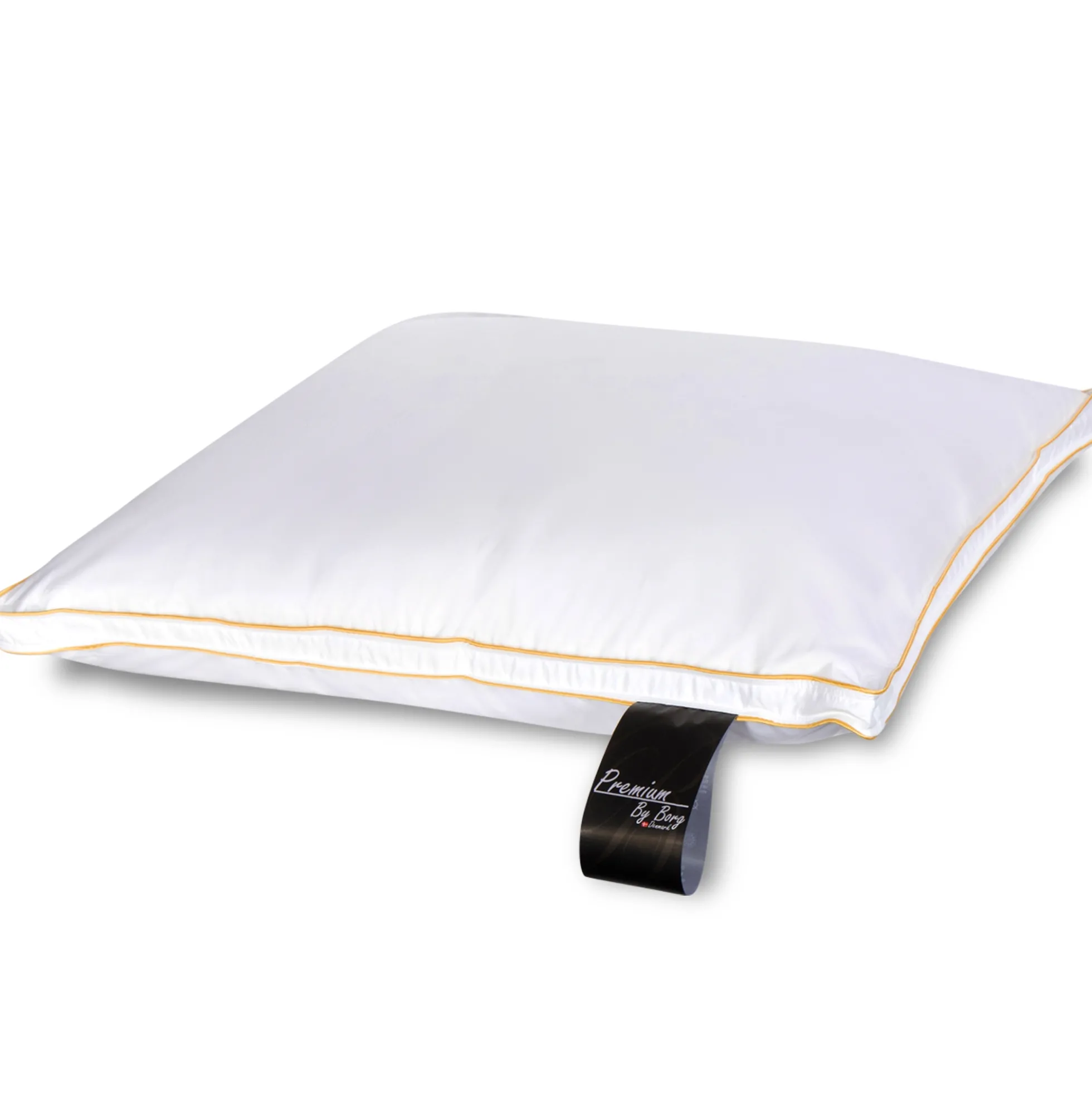 Hovedpude med moskusdun - Lav pude - 60x63 cm - 3 lags dunpude - Premium By Borg