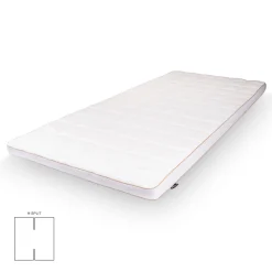 H-split topmadras - 180x200 cm 5 cm høj - NASA Memoryskum - Ergonomisk topmadras - Borg Living