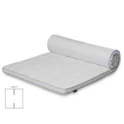 H-Split Topmadras - 180x200 cm 5 cm høj - NASA Memory Skum - Borg Living - Ergonomisk topmadras