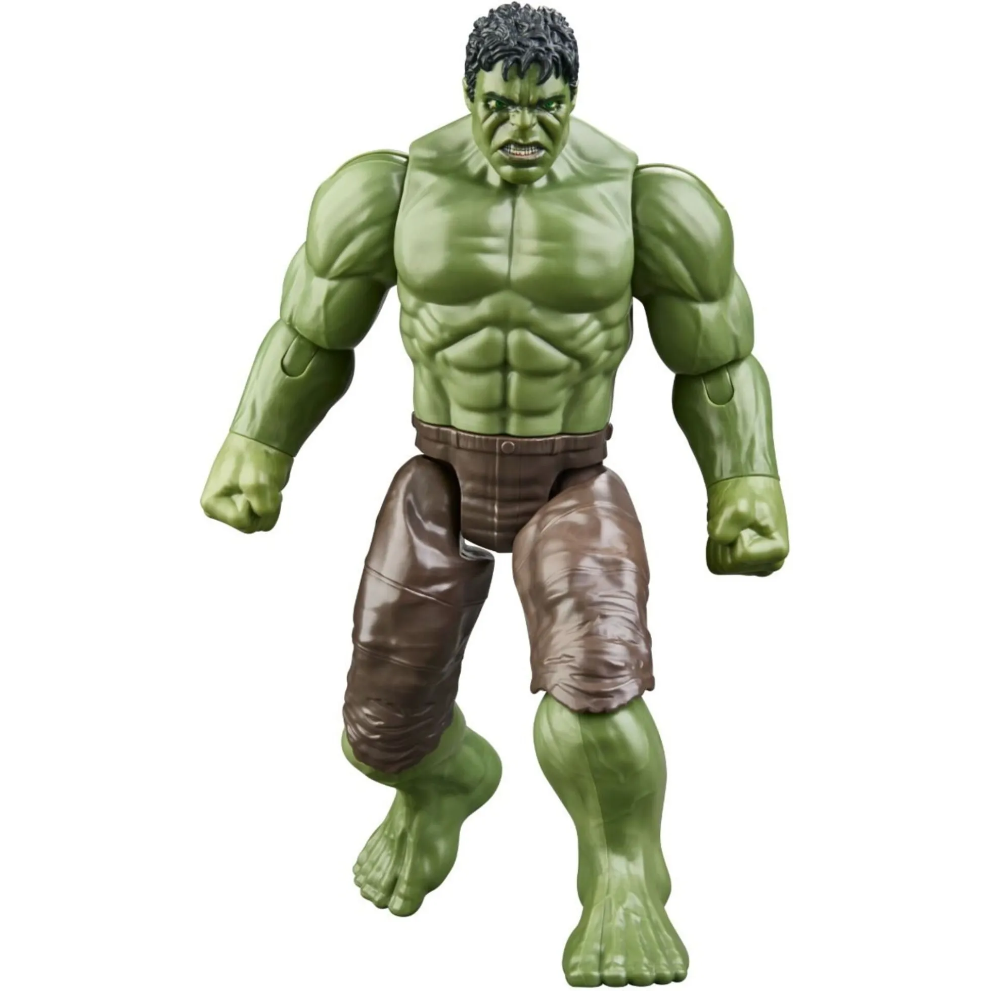Hulk actionfigur med bevægelige led til superhelteleg - 30 cm