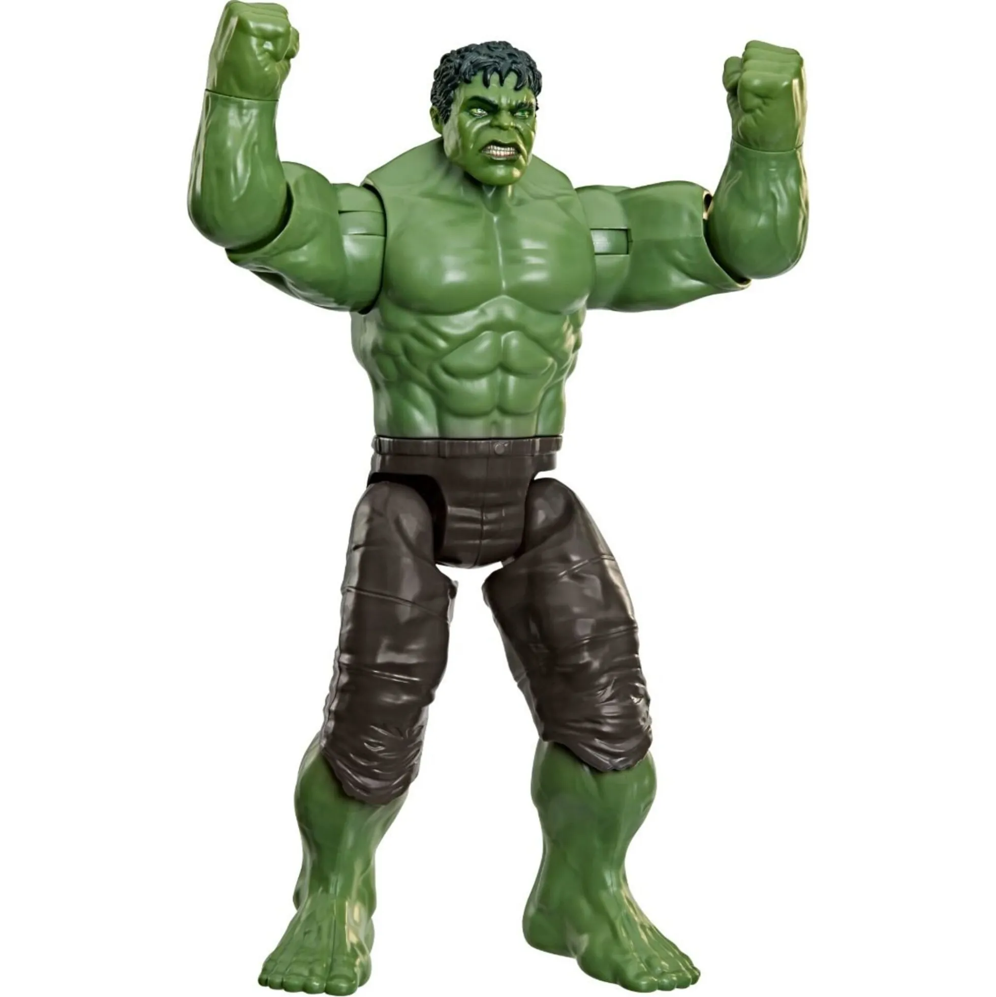 Hulk actionfigur med bevægelige led til superhelteleg - 30 cm