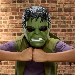 Hulk eletronisk maske med lys og lyd