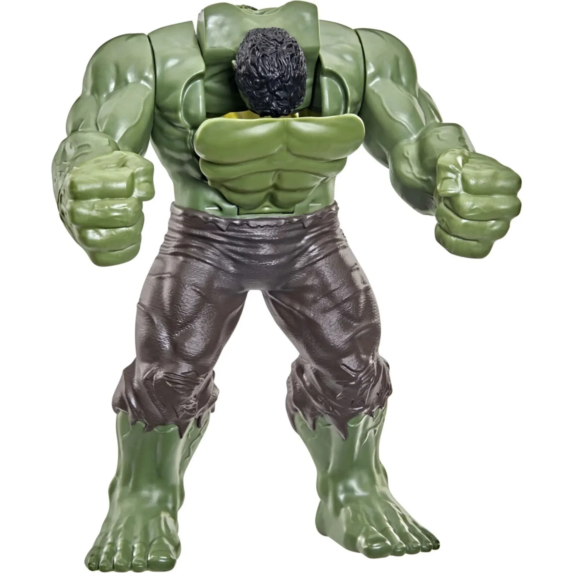 Hulk Savage Smash actionfigur med skiftende ansigt og smash funktion - 30 cm