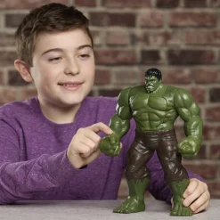 Hulk Savage Smash actionfigur med skiftende ansigt og smash funktion - 30 cm