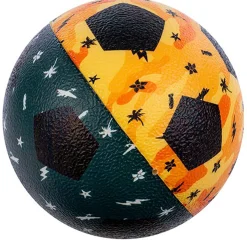 Høvdingebold 15 cm - Orange og grøn
