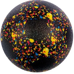 Høvdingebold 15 cm - Sort og gul