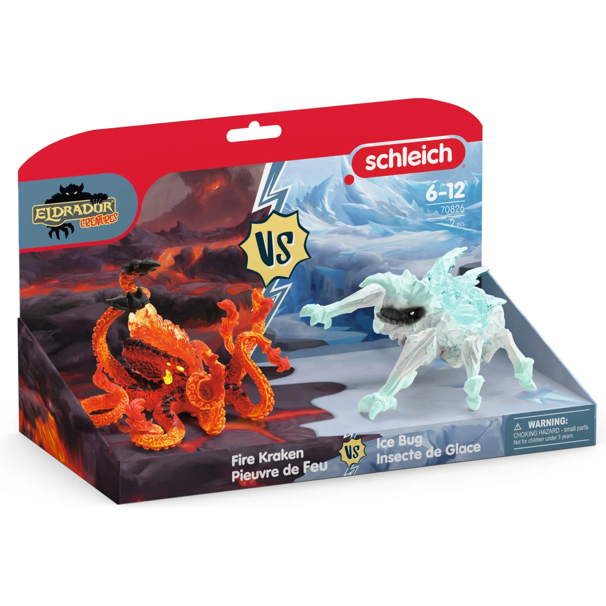Isbille vs. Ild kraken - 70826 - Schleich Eldrador