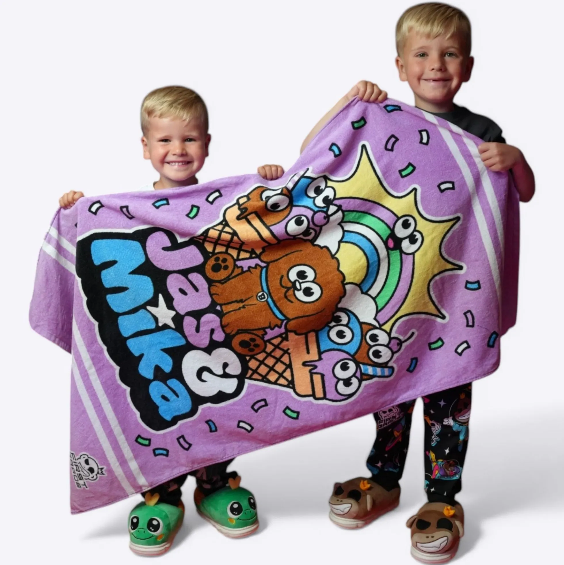 Jas & Mika Dreams håndklæde - 100% bomuld - Badehåndklæde 70x140 cm