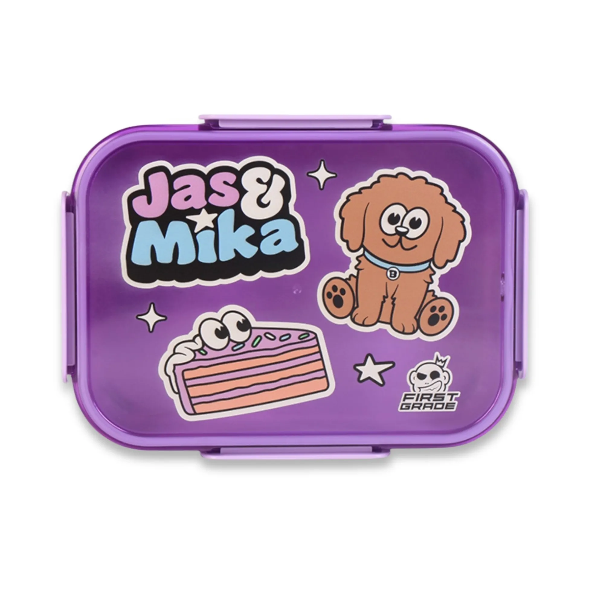 Jas & Mika madkasse med opdeler - Lilla Dreams