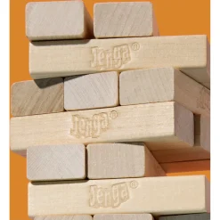 Jenga Classic balancespil med 54 træklodser - 27 cm