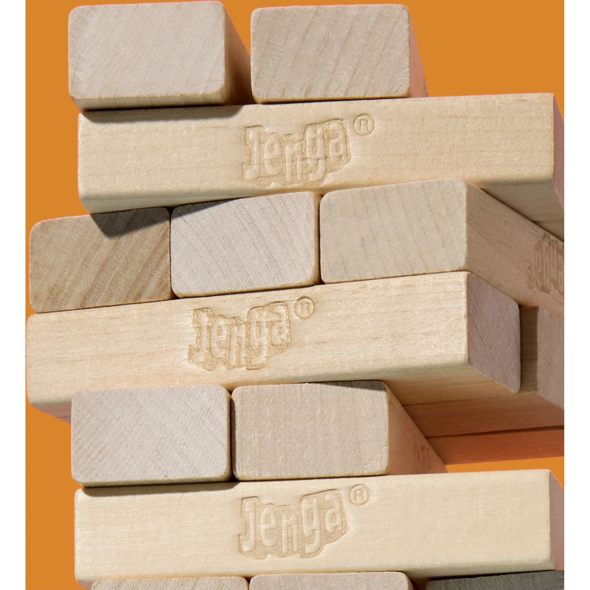 Jenga Classic balancespil med 54 træklodser - 27 cm