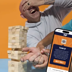 Jenga Classic balancespil med 54 træklodser - 27 cm