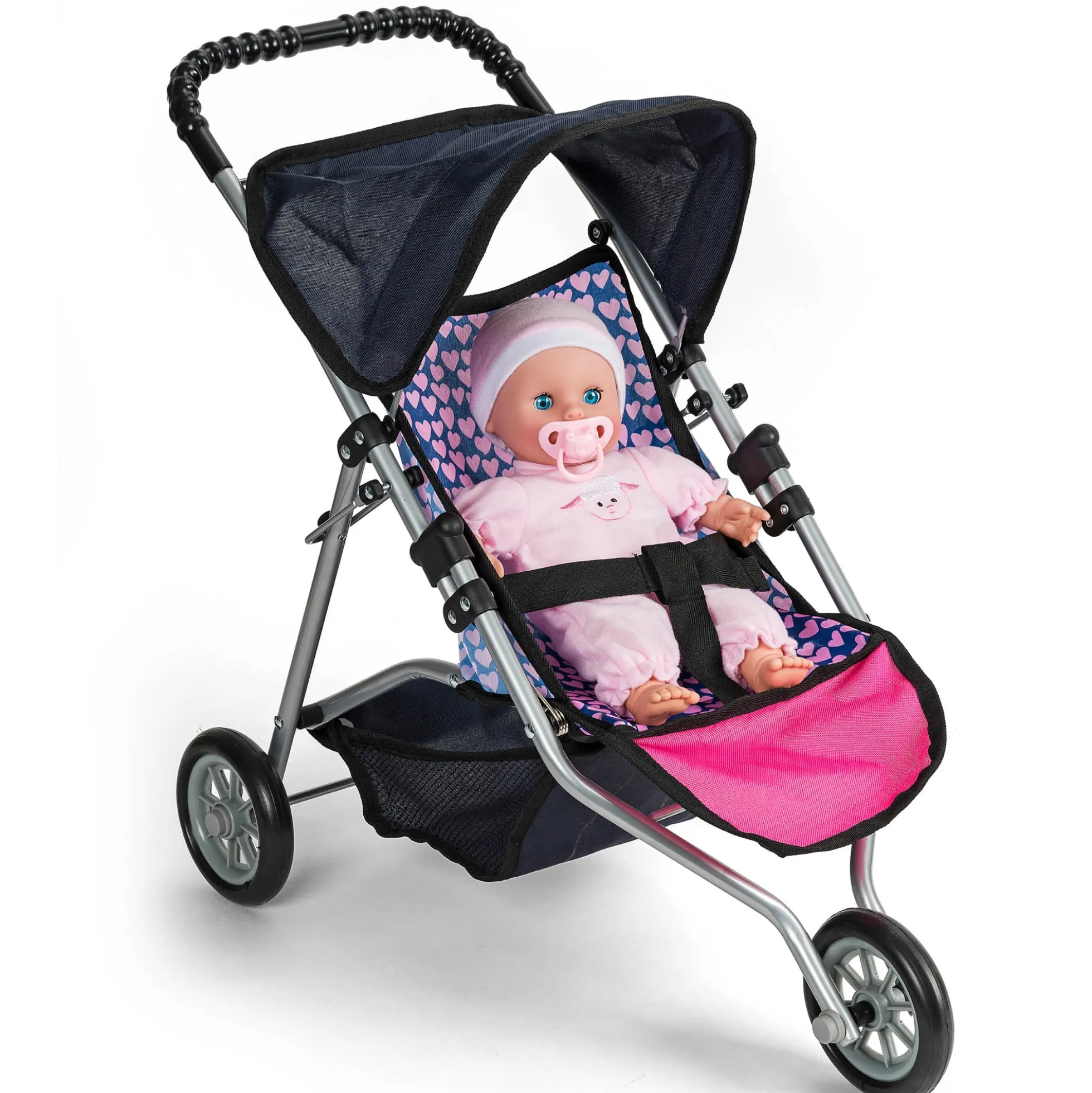 Joggingvogn - Passer til 30-43 cm dukker