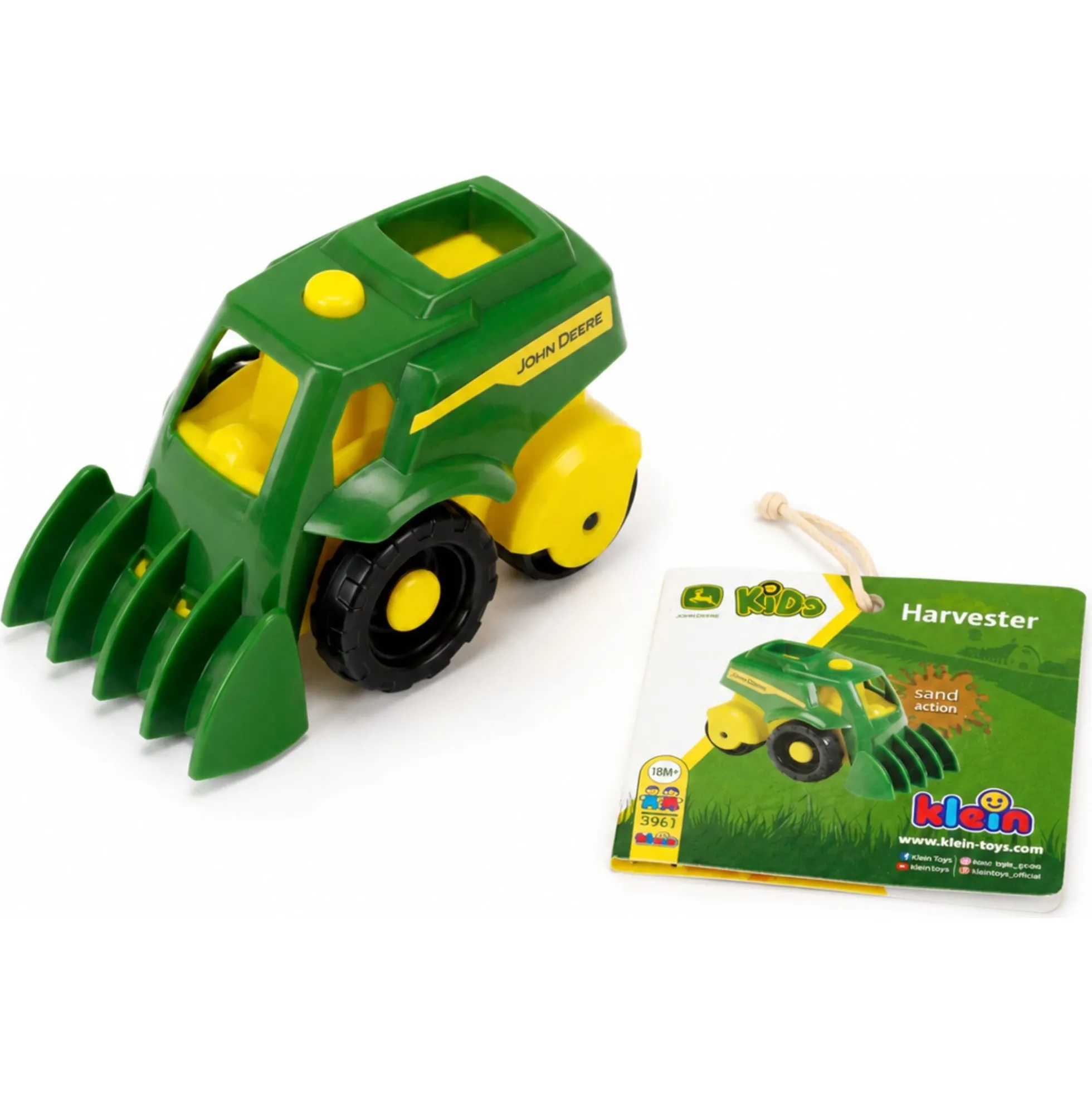 John Deere høstmaskine - 12x6x5 cm