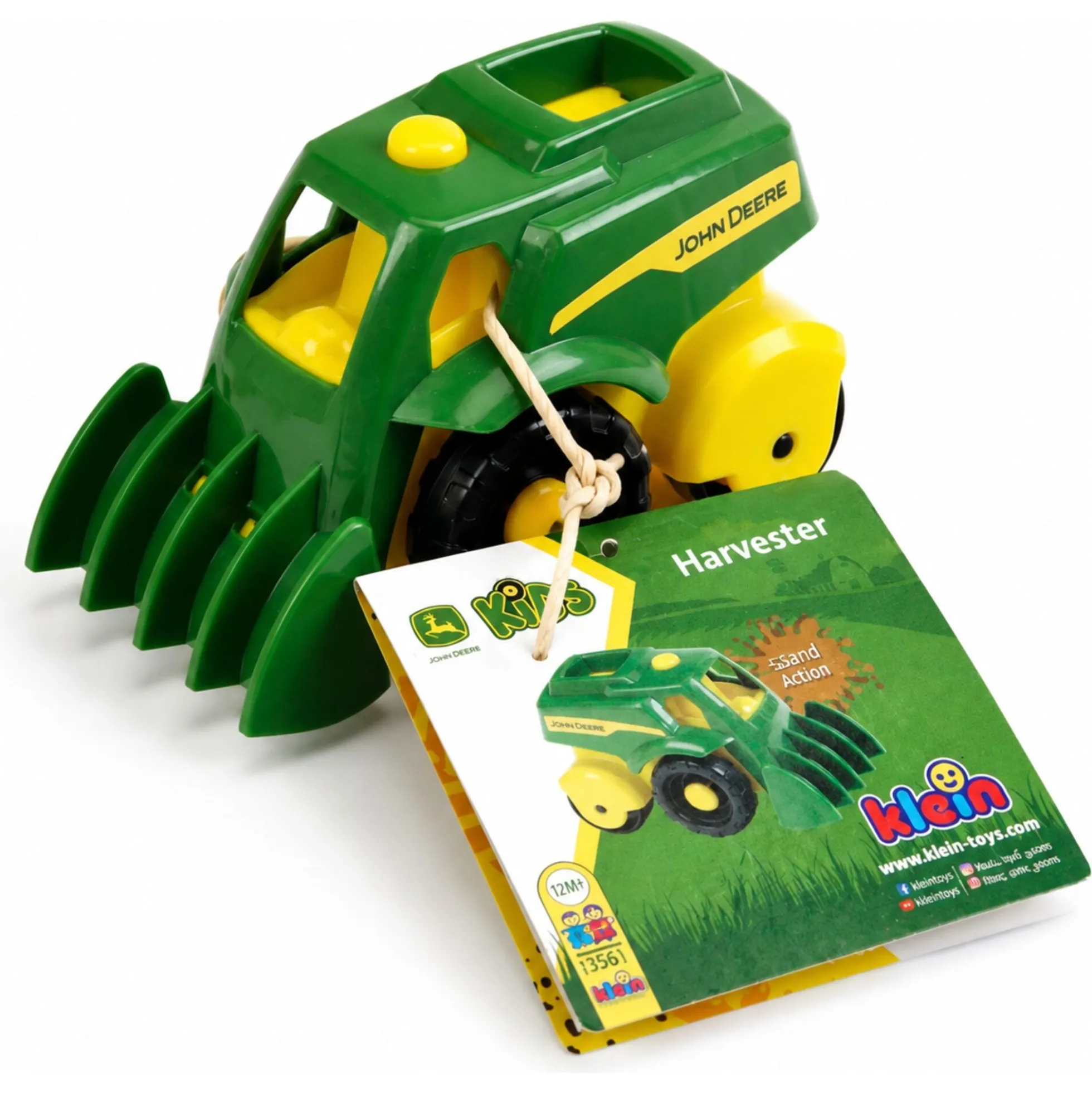 John Deere høstmaskine - 12x6x5 cm