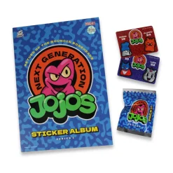 Jojo’s stickeralbum -1 figur og stickers