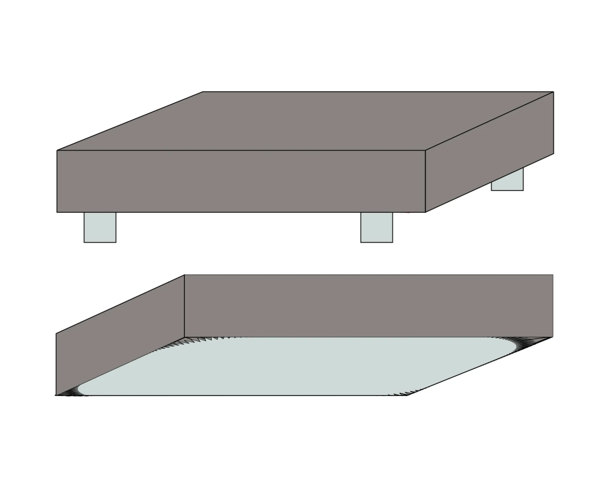 JUNA boxlagen 140x200 cm - 100% økologisk bomuld - Hvid Percale boxlagen
