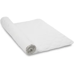 Junior rullemadras - 70x160 cm - Kogeægte - Borg Living fyldig madrasbeskytter i 100% Oeko-tex bomuld