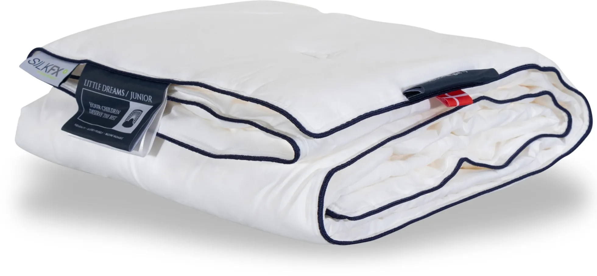 Junior silkedyne - Helårs juniordyne - 100% mulberry silke - 100x140 cm - Nordic Comfort