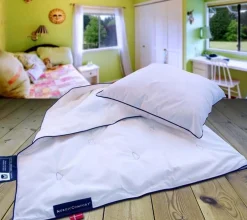 Junior silkedyne - Helårs lun - 100% silkefyld - 115x130 cm - Nordic Comfort