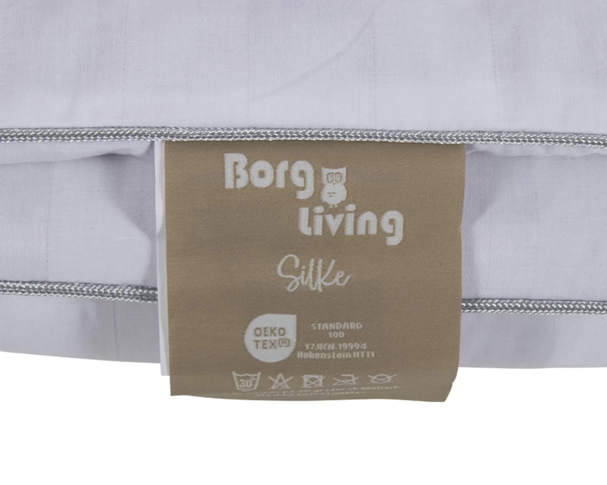 Junior silkedyne - Temperaturregulerende helårs - 100% mulberry silke - 100x140 cm - Borg Living