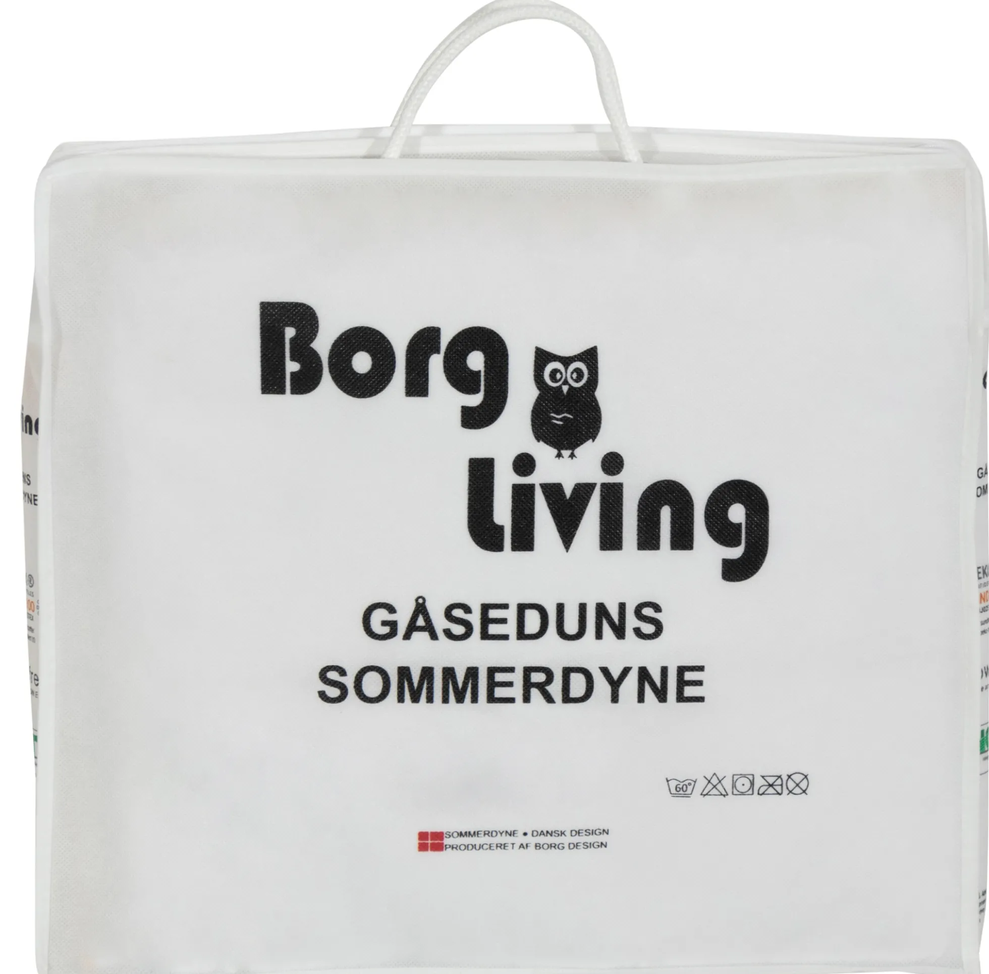 Junior sommerdyne - Gåsedunsdyne - Let og sval - Allergivenlig - 100x140 cm - Borg Living