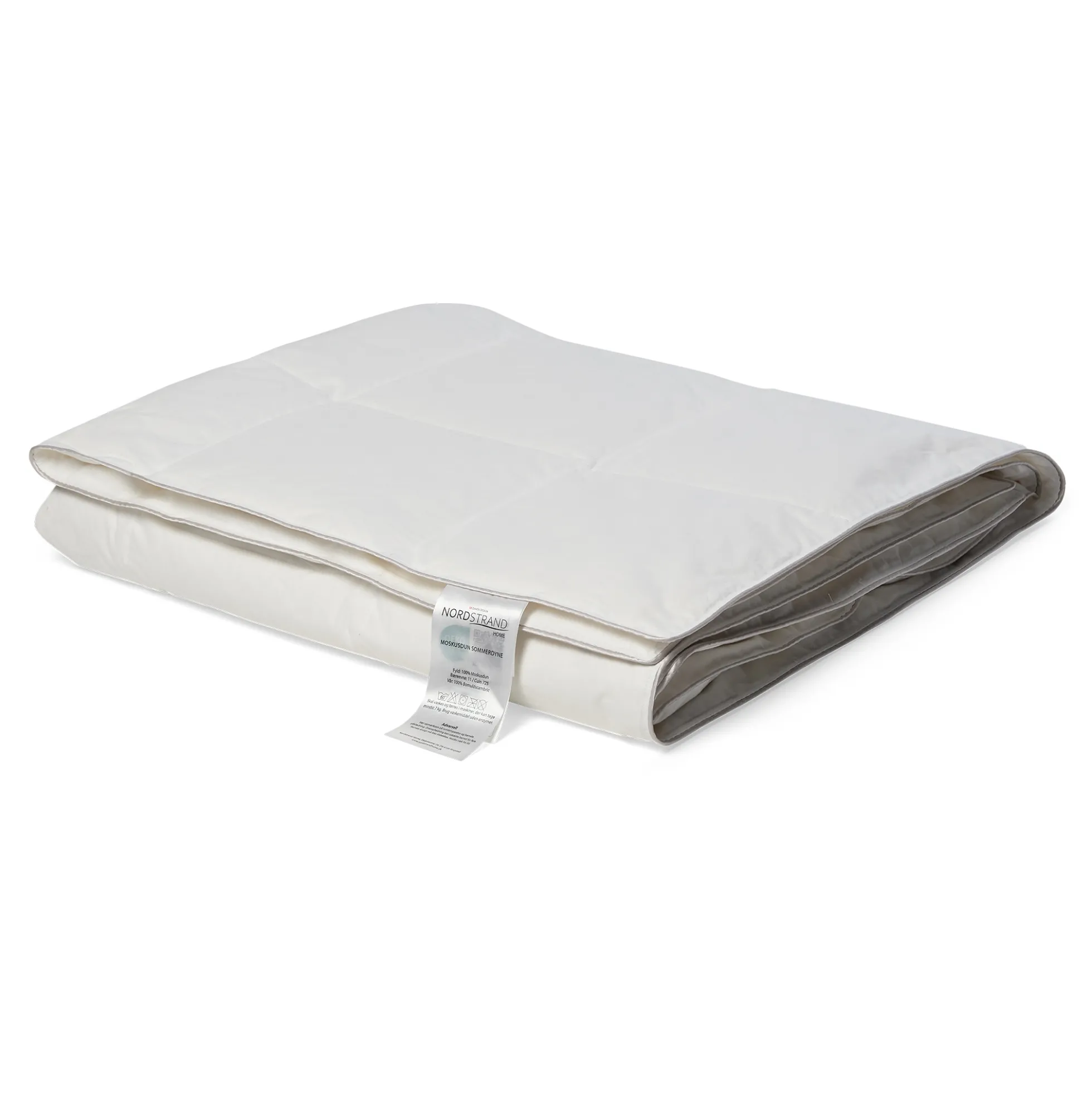 Junior sommerdyne - 100% moskusdun dyne - Let og sval - 100x140 cm - Nordstrand Home juniordyne