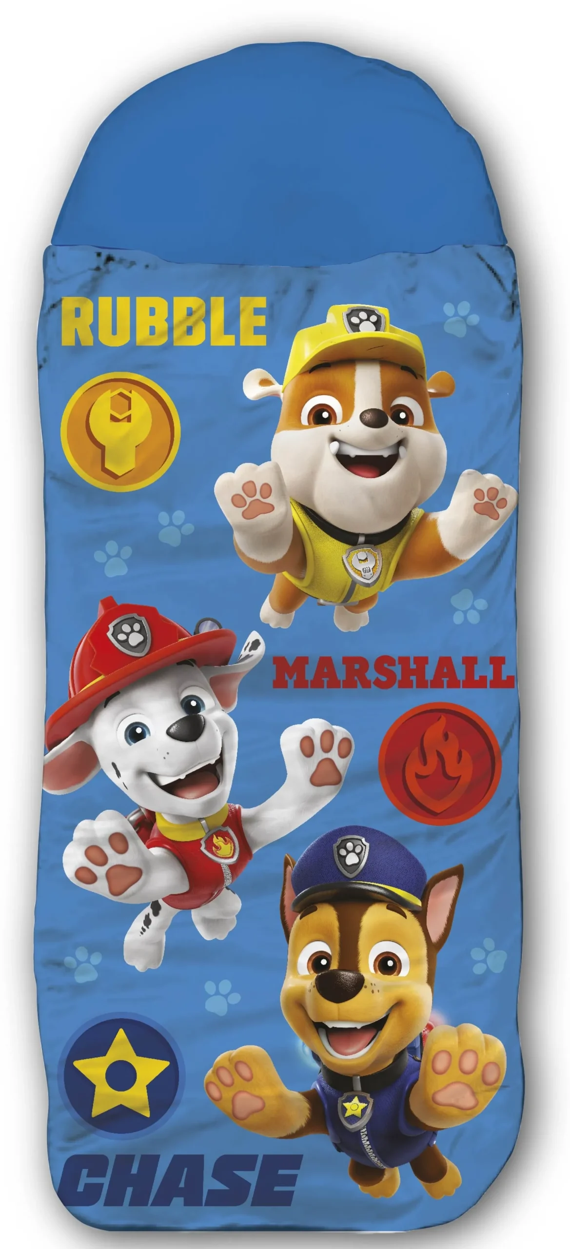 Junior sovepose - Paw Patrol Blå - 70x140 cm - vandafvisende