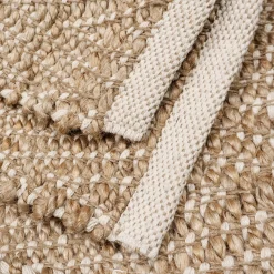 Jute tæppe - Naturfarvet - Stort gulvtæppe - 140x200 cm - Nordstrand Home