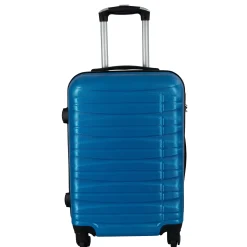 Kabinekuffert - Hardcase - Blå håndbagage kuffert tilbud