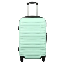 Kabinekuffert - Hardcase letvægt kuffert - Pastel grøn håndbagage kuffert tilbud