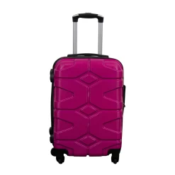 Kabinekuffert - Hardcase letvægts kuffert - Str. lille - Military Pink