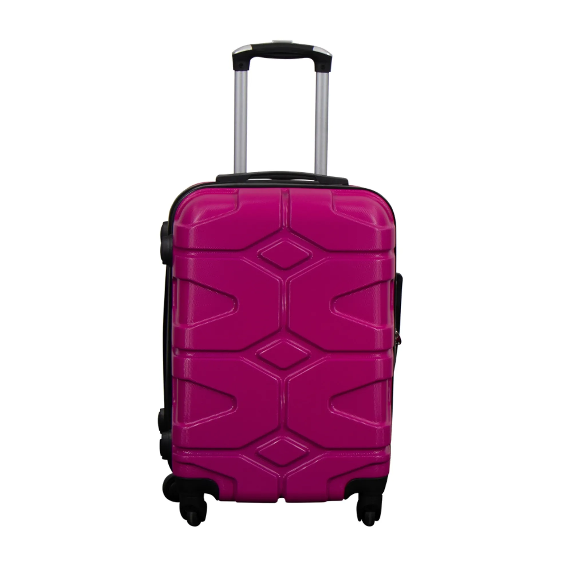 Kabinekuffert - Hardcase letvægts kuffert - Str. lille - Military Pink