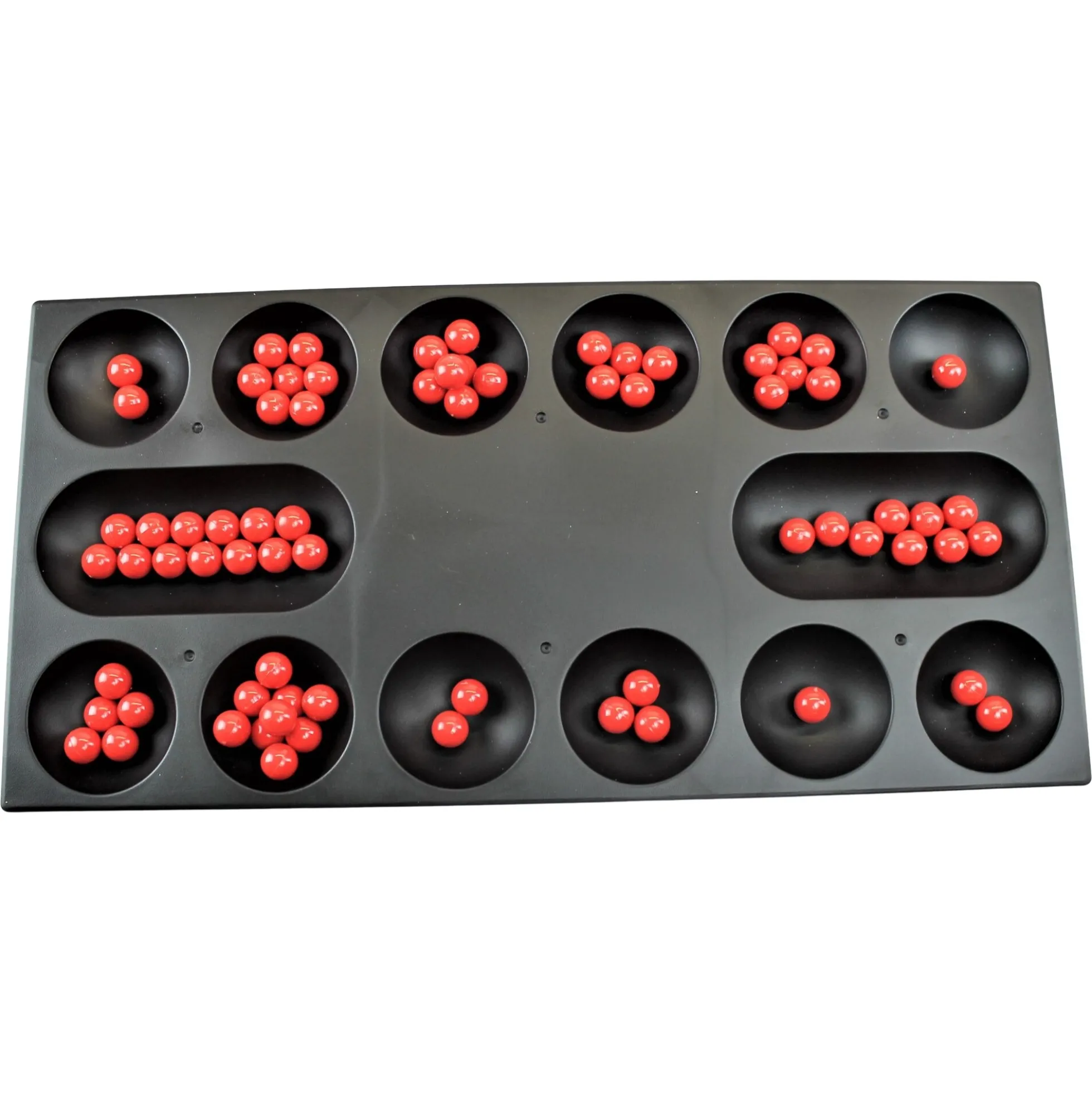 Kalaha spil - 22x43 cm - 73 dele