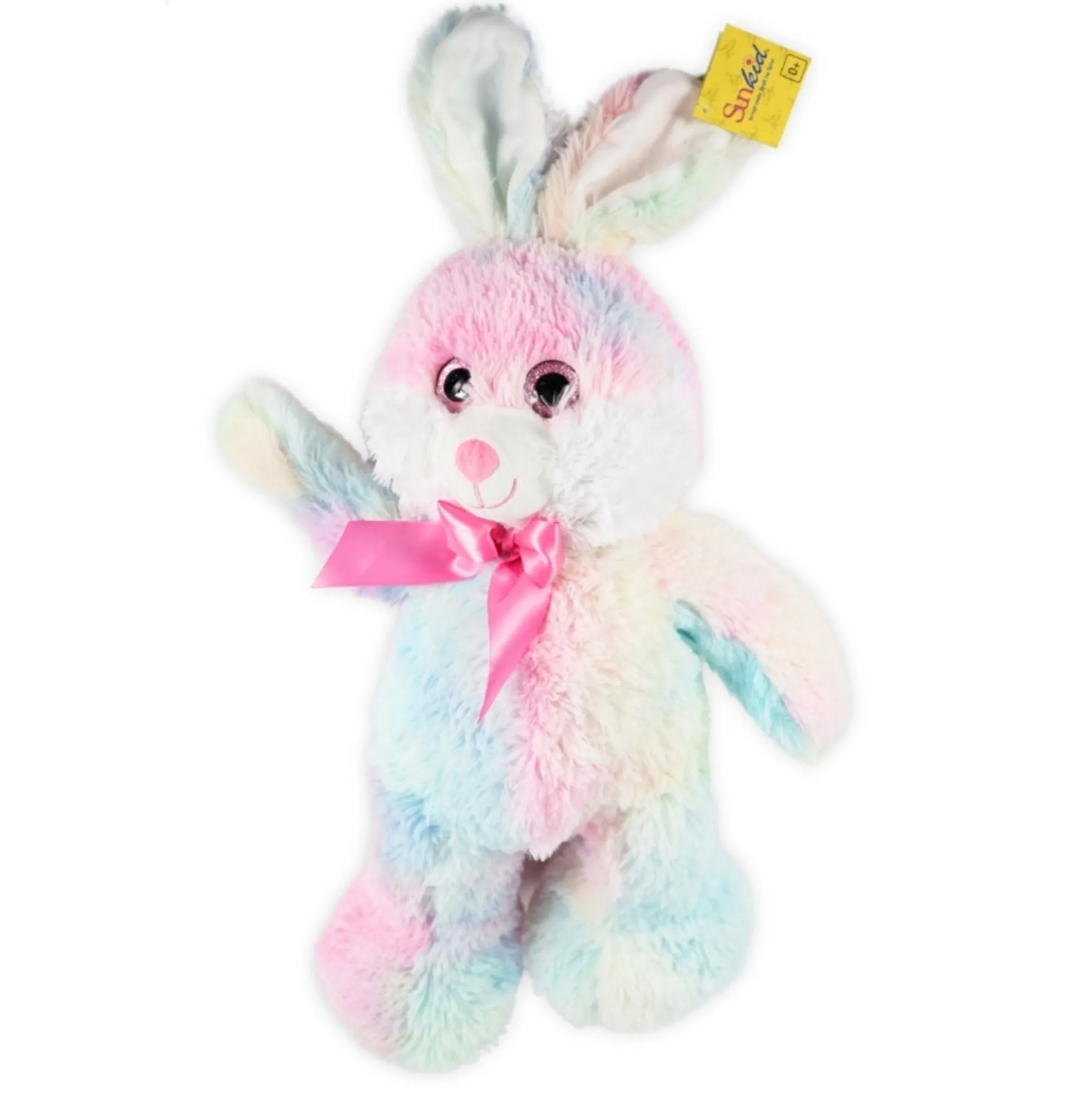 Kanin bamse 54cm høj i pastel farver