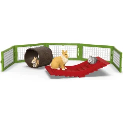 Kaninbur med 3 kaniner - 42728 - Schleich Farm World