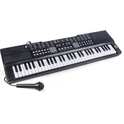 Keyboard til børn med mikrofon, lyde og rytmer - 61 tangenter