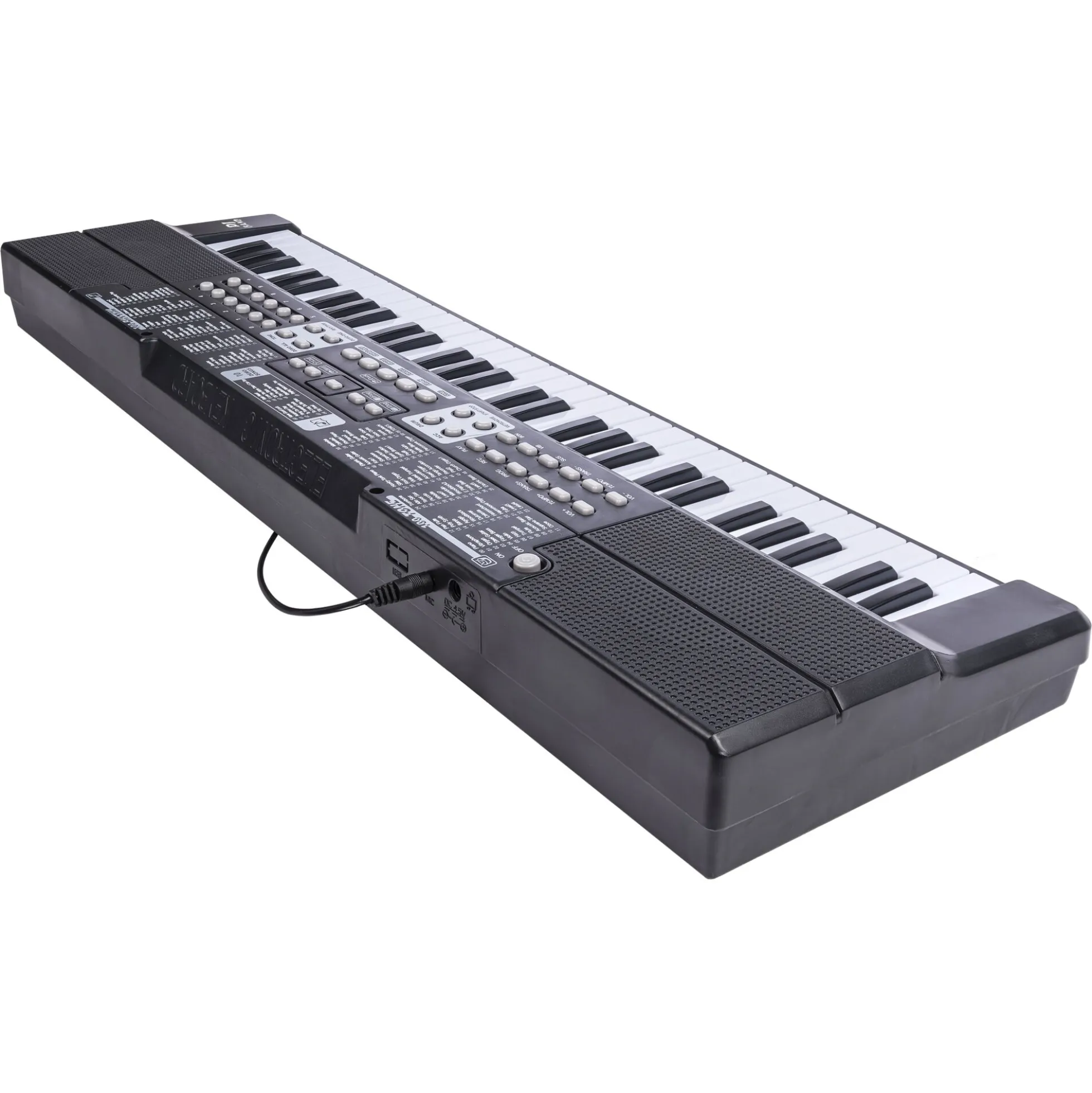 Keyboard til børn med mikrofon, lyde og rytmer - 61 tangenter