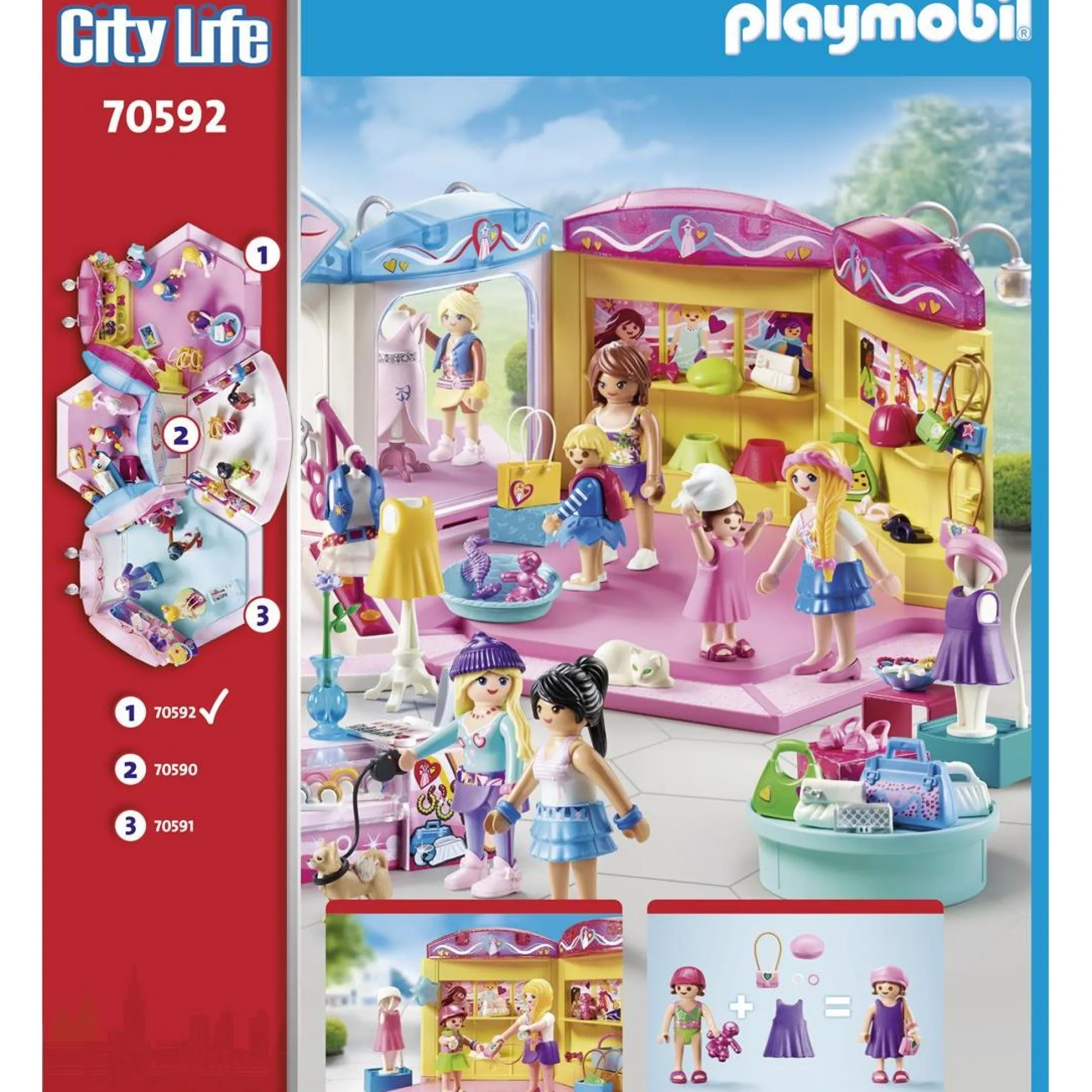 Kids Fashion Store - PL70592 - PLAYMOBIL City Life